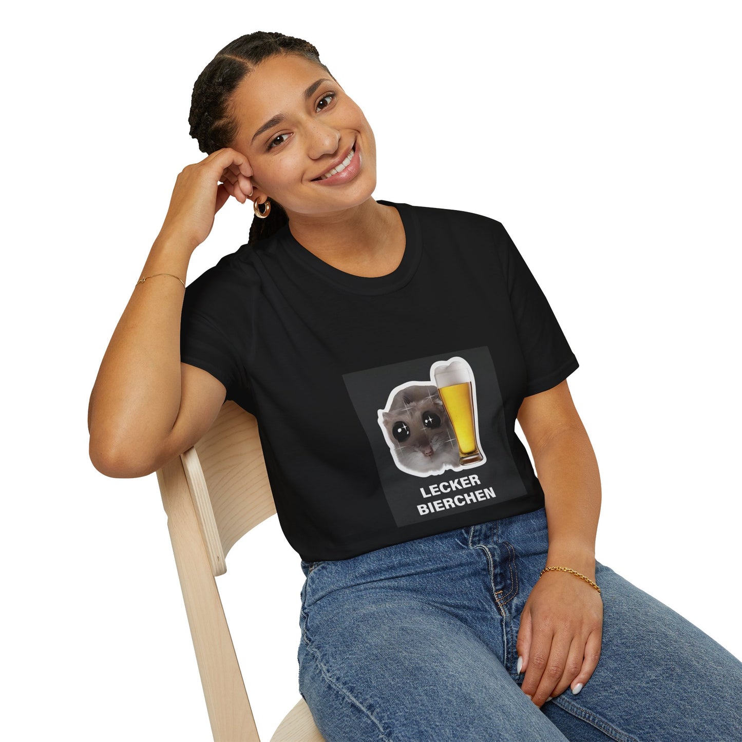 Lecker Bierchen (Unisex Softstyle T-Shirt)