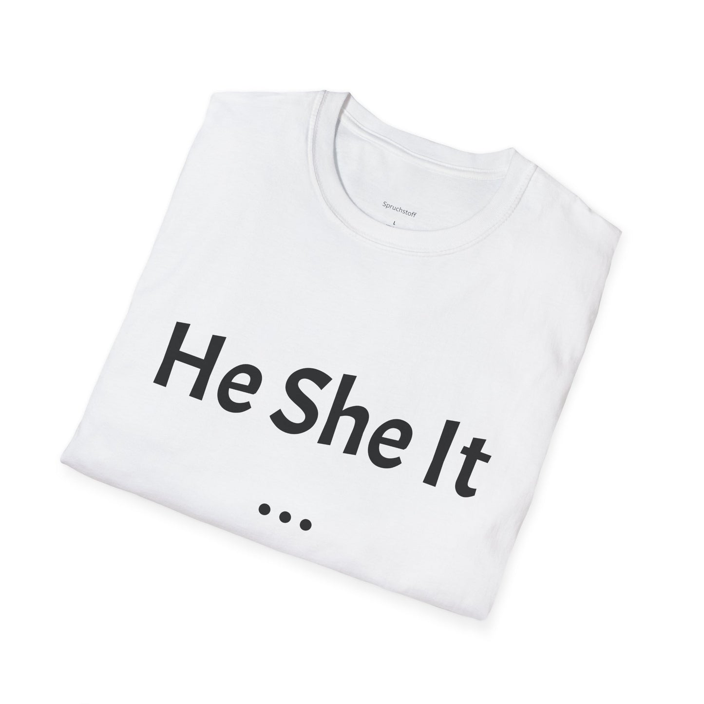 Ich mach das alles nicht mehr mit (Unisex Softstyle T-Shirt)