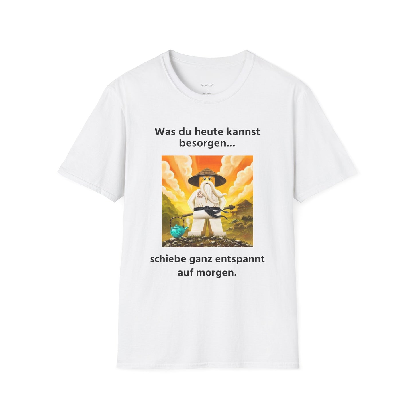 Sensei Wu Ninjago (Unisex Softstyle T-Shirt)