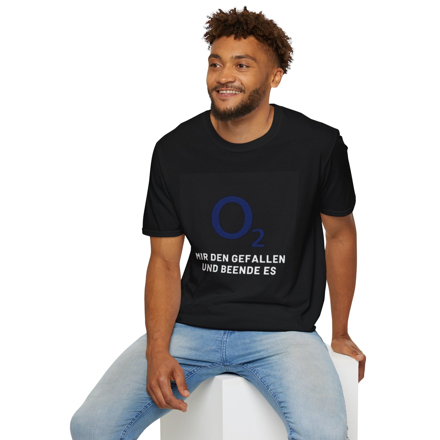 O2 mir den Gefallen (Unisex Softstyle T-Shirt)