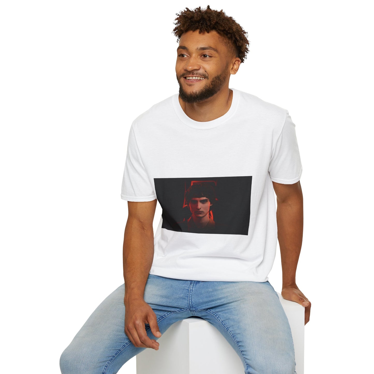 Mike Stranger Things (Unisex Softstyle T-Shirt)