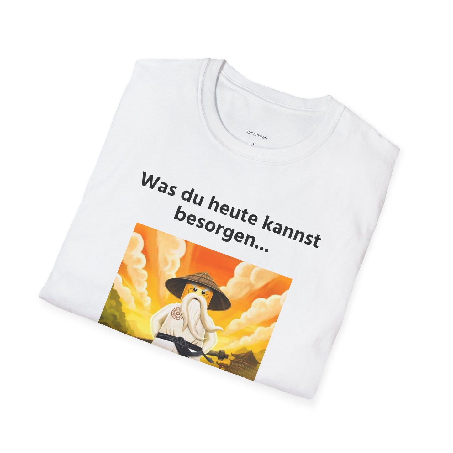 Sensei Wu Ninjago (Unisex Softstyle T-Shirt)