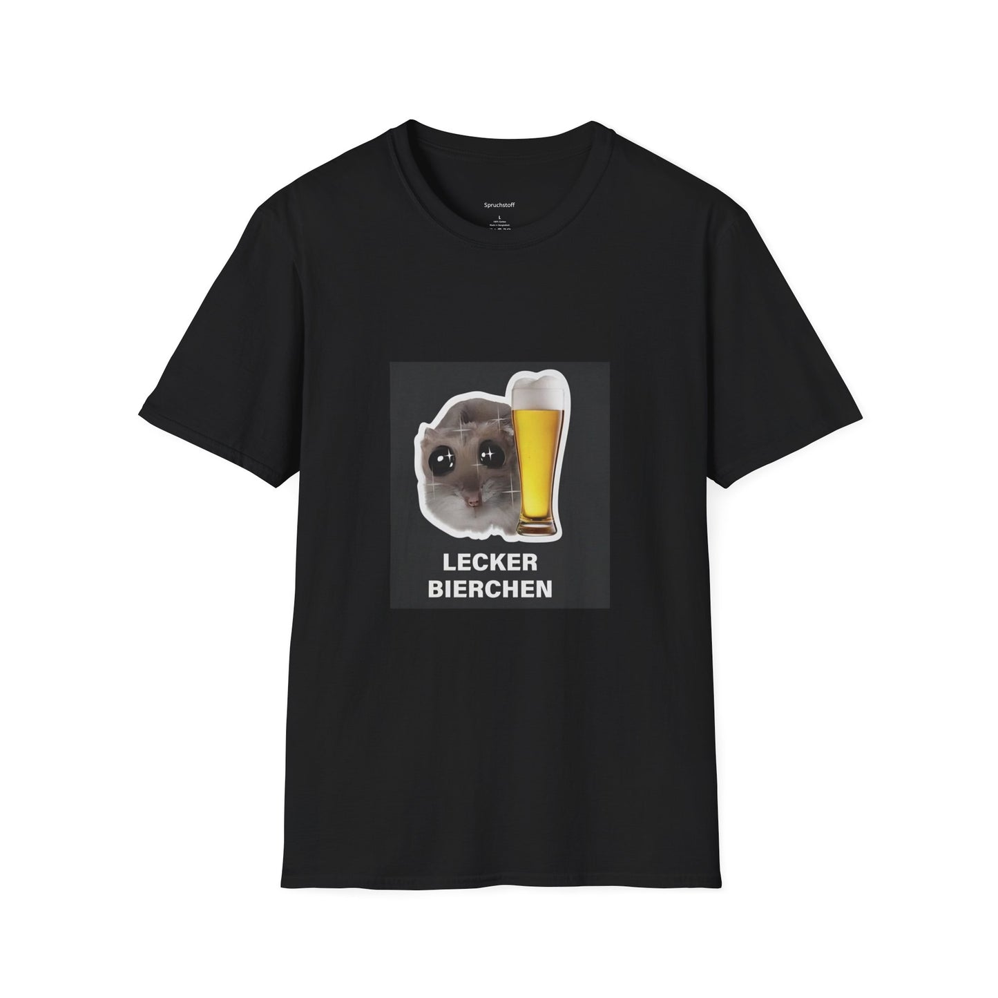 Lecker Bierchen (Unisex Softstyle T-Shirt)