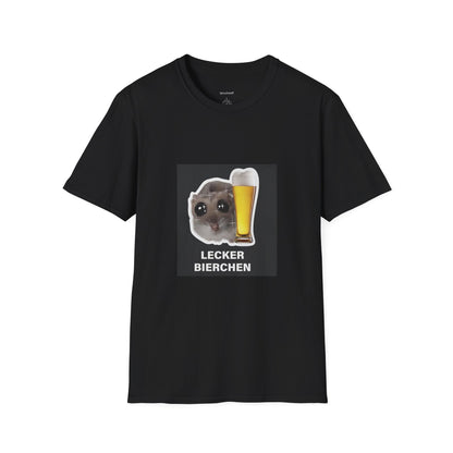 Lecker Bierchen (Unisex Softstyle T-Shirt)