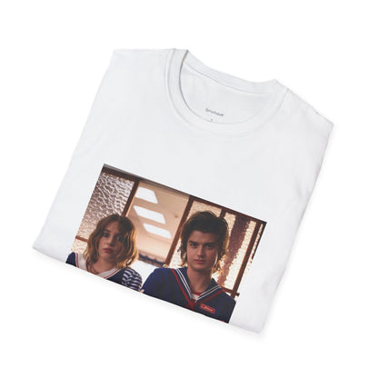 Steve & Robin Stranger Things (Unisex Softstyle T-Shirt)
