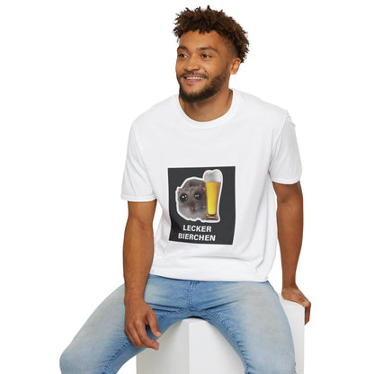 Lecker Bierchen (Unisex Softstyle T-Shirt)