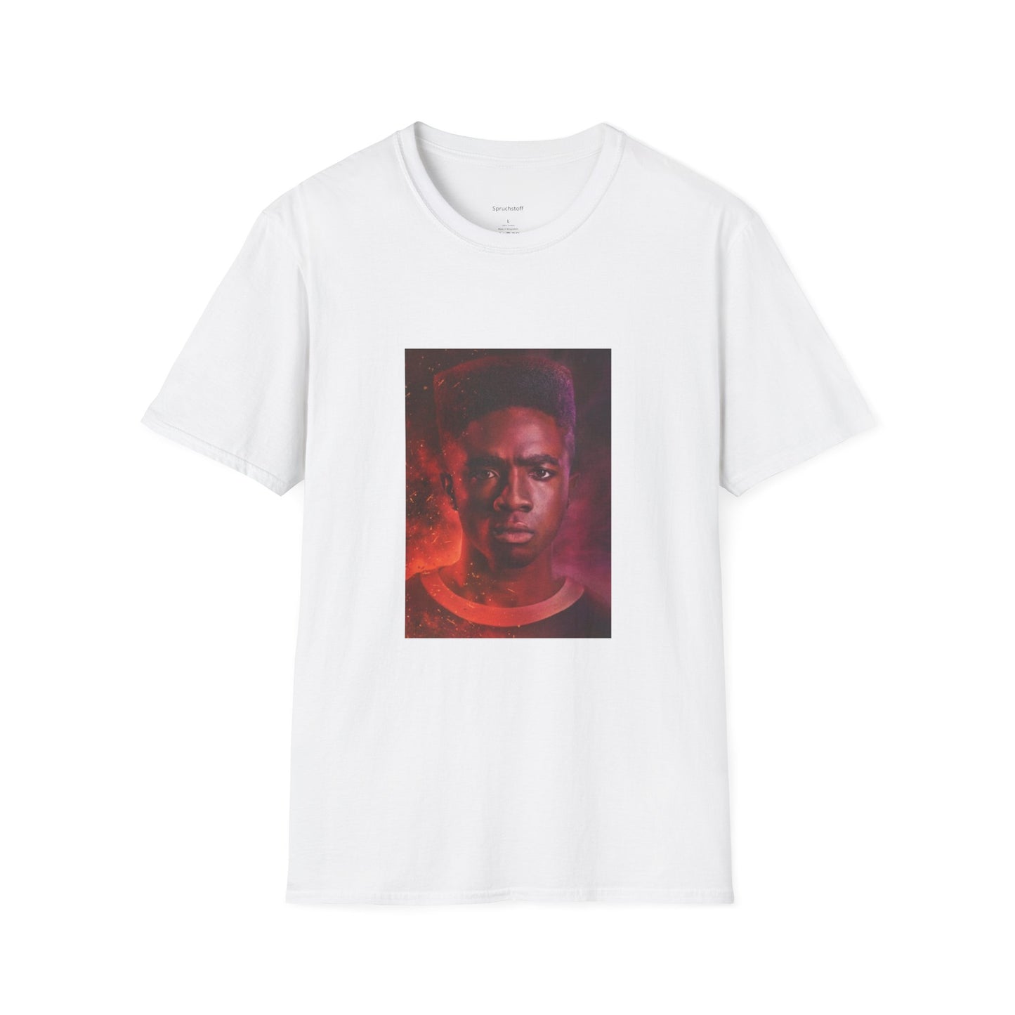 Lucas Stranger Things (Unisex Softstyle T-Shirt)