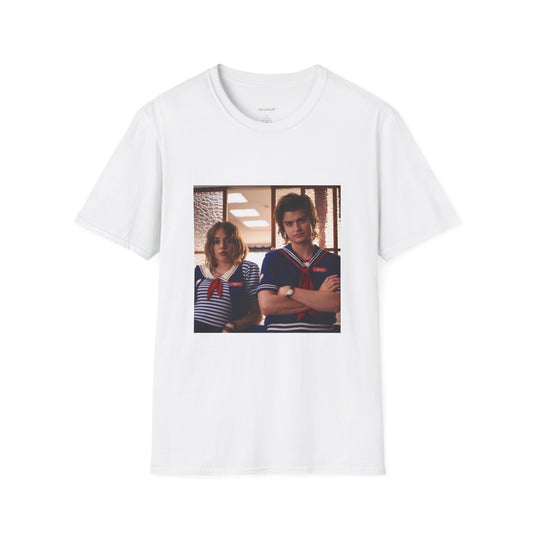 Steve & Robin Stranger Things (Unisex Softstyle T-Shirt)
