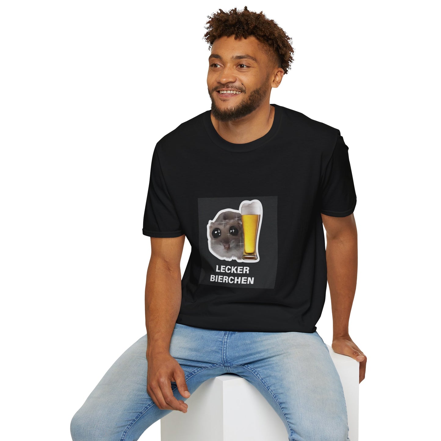 Lecker Bierchen (Unisex Softstyle T-Shirt)