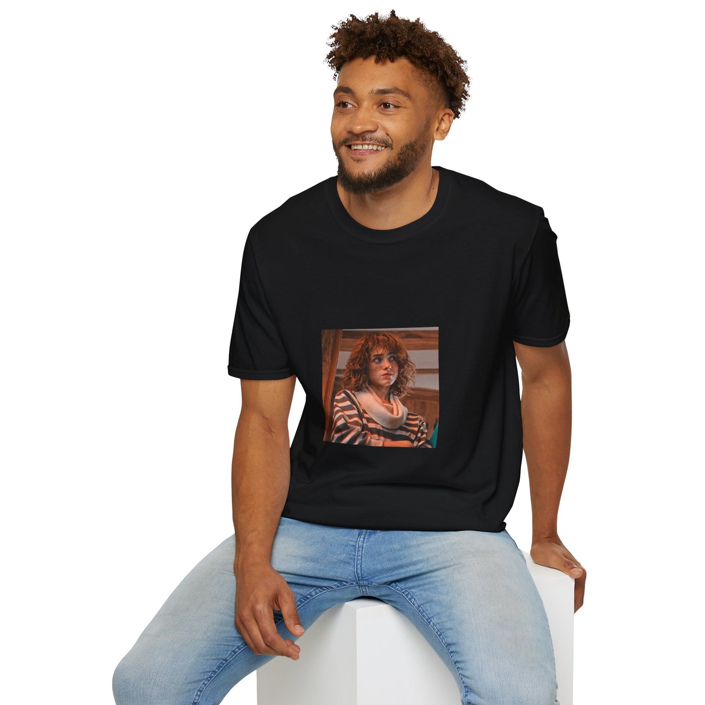 Nancy Stranger Things (Unisex Softstyle T-Shirt)