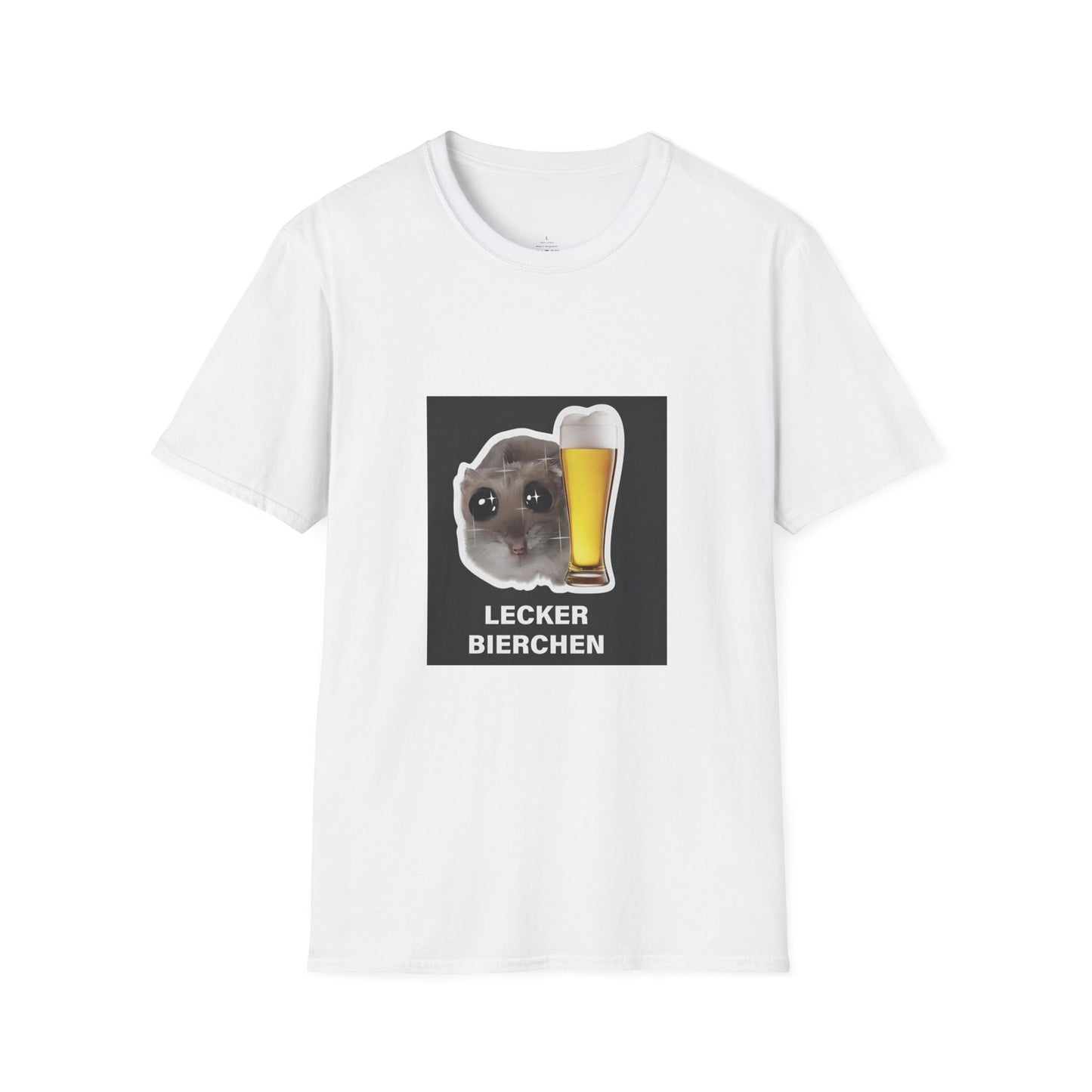 Lecker Bierchen (Unisex Softstyle T-Shirt)