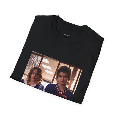 Steve & Robin Stranger Things (Unisex Softstyle T-Shirt)