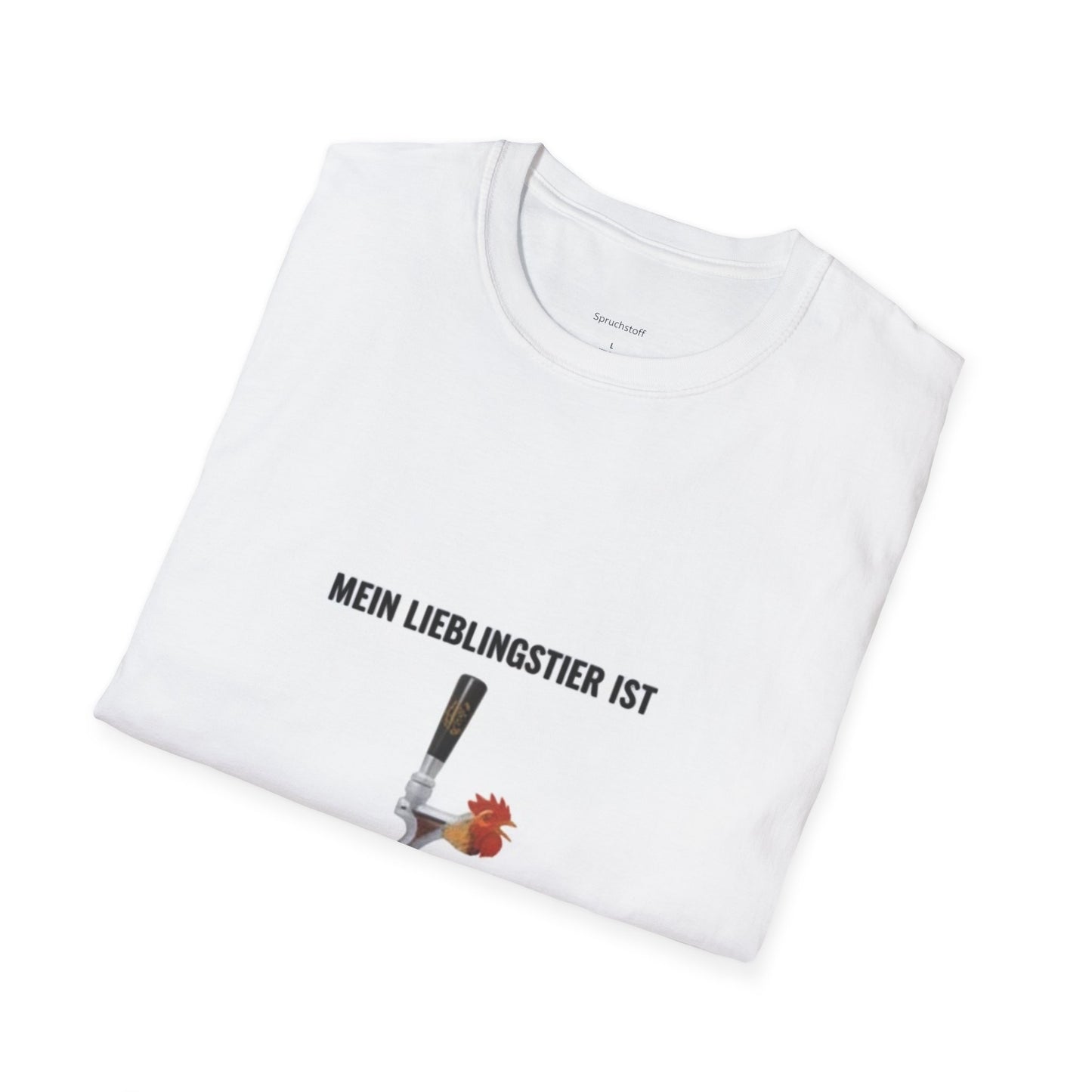 Lieblingstier Zapfhahn (Unisex Softstyle T-Shirt)