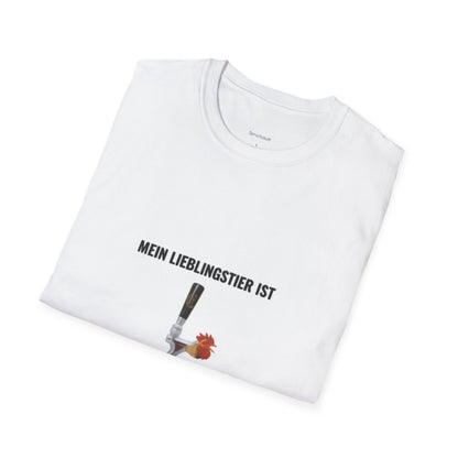 Lieblingstier Zapfhahn (Unisex Softstyle T-Shirt)