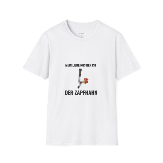 Lieblingstier Zapfhahn (Unisex Softstyle T-Shirt)